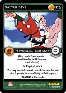 Saiyan Dive - Panini: Awakening - Dragon Ball Z TCG card