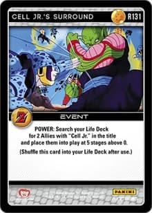 Cell Jr.'s Surround - Panini: Awakening - Dragon Ball Z TCG card