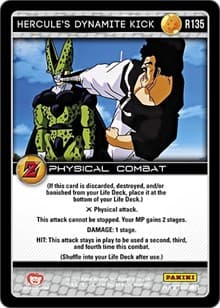 Hercule's Dynamite Kick - Panini: Awakening - Dragon Ball Z TCG card
