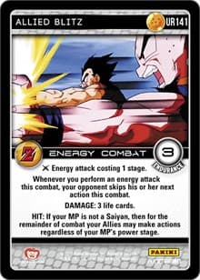 Allied Blitz - Panini: Awakening - Dragon Ball Z TCG card