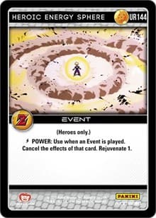 Heroic Energy Sphere - Panini: Awakening - Dragon Ball Z TCG card