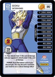 Goku - Determined - Panini: Awakening - Dragon Ball Z TCG card