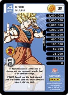 Goku - Selfless - Panini: Awakening - Dragon Ball Z TCG card