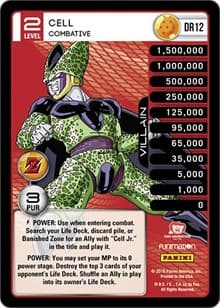 Cell - Combative - Panini: Awakening - Dragon Ball Z TCG card