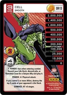 Cell - Smooth - Panini: Awakening - Dragon Ball Z TCG card