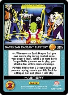 Namekian Radiant Mastery - Panini: Awakening - Dragon Ball Z TCG card