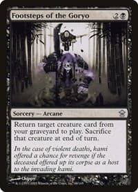 Footsteps of the Goryo - Saviors of Kamigawa - Magic: The Gathering card
