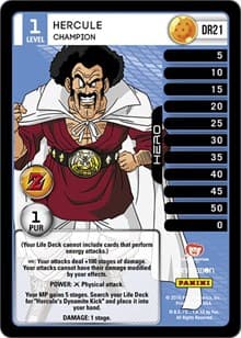 Hercule - Champion - Panini: Awakening - Dragon Ball Z TCG card