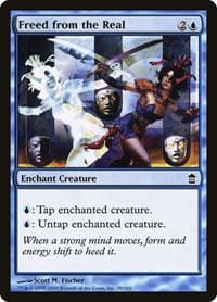 Freed from the Real - Saviors of Kamigawa - Magic: The Gathering card