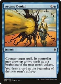 Arcane Denial - Commander 2016 - Magic: The Gathering card