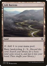 Ash Barrens - Commander 2016 - Magic: The Gathering card
