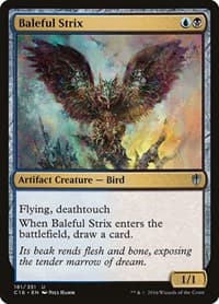 Baleful Strix - Commander 2016 - Magic: The Gathering card