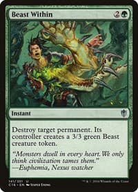 Beast Within - Commander 2016 - Magic: The Gathering card