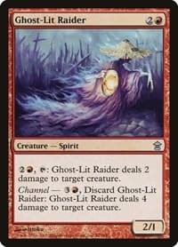 Ghost-Lit Raider - Saviors of Kamigawa - Magic: The Gathering card