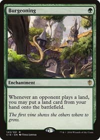 Burgeoning - Commander 2016 - Magic: The Gathering card