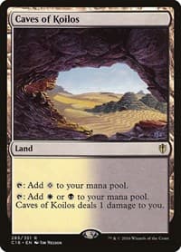 Caves of Koilos - Commander 2016 - Magic: The Gathering card