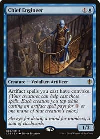 Chief Engineer - Commander 2016 - Magic: The Gathering card