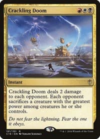 Crackling Doom - Commander 2016 - Magic: The Gathering card