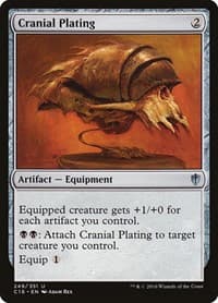 Cranial Plating - Commander 2016 - Magic: The Gathering card