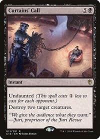 Curtains' Call - Commander 2016 - Magic: The Gathering card