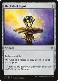 Darksteel Ingot - Commander 2016 - Magic: The Gathering card