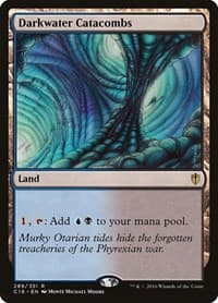 Darkwater Catacombs - Commander 2016 - Magic: The Gathering card