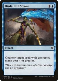 Disdainful Stroke - Commander 2016 - Magic: The Gathering card