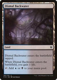 Dismal Backwater - Commander 2016 - Magic: The Gathering card