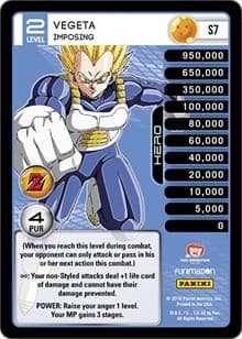 Vegeta - Imposing (High Tech Foil) - Panini: Awakening - Dragon Ball Z TCG card