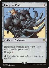 Empyrial Plate - Commander 2016 - Magic: The Gathering card