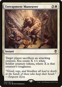 Entrapment Maneuver - Commander 2016 - Magic: The Gathering card