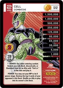 Cell - Combative (Rainbow Parallel Foil) - Panini: Awakening - Dragon Ball Z TCG card