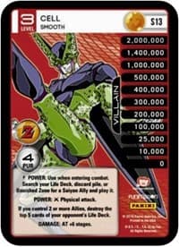 Cell - Smooth (High Tech Foil) - Panini: Awakening - Dragon Ball Z TCG card