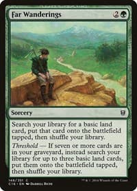 Far Wanderings - Commander 2016 - Magic: The Gathering card