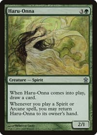 Haru-Onna - Saviors of Kamigawa - Magic: The Gathering card