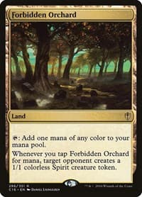 Forbidden Orchard - Commander 2016 - Magic: The Gathering card