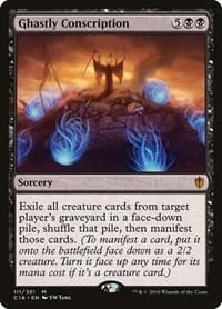 Ghastly Conscription - Commander 2016 - Magic: The Gathering card