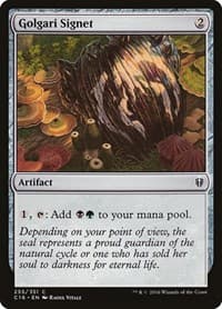 Golgari Signet - Commander 2016 - Magic: The Gathering card