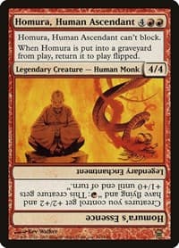 Homura, Human Ascendant - Saviors of Kamigawa - Magic: The Gathering card