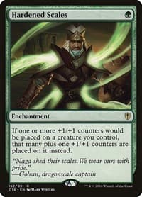 Hardened Scales - Commander 2016 - Magic: The Gathering card