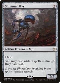 Shimmer Myr - Commander 2016 - Magic: The Gathering card