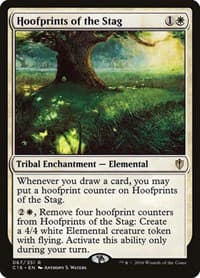Hoofprints of the Stag - Commander 2016 - Magic: The Gathering card