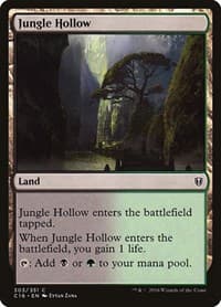 Jungle Hollow - Commander 2016 - Magic: The Gathering card