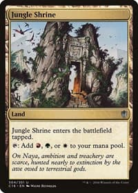 Jungle Shrine - Commander 2016 - Magic: The Gathering card