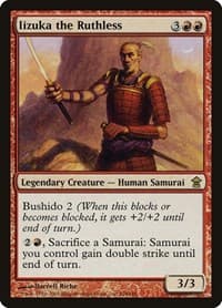 Iizuka the Ruthless - Saviors of Kamigawa - Magic: The Gathering card