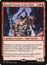 Kazuul, Tyrant of the Cliffs - Commander 2016 - Magic: The Gathering card