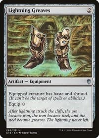 Lightning Greaves - Commander 2016 - Magic: The Gathering card