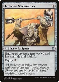 Loxodon Warhammer - Commander 2016 - Magic: The Gathering card
