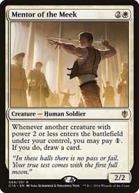 Mentor of the Meek - Commander 2016 - Magic: The Gathering card