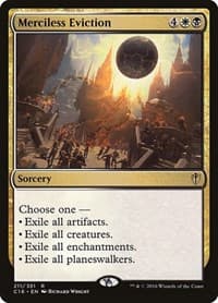 Merciless Eviction - Commander 2016 - Magic: The Gathering card